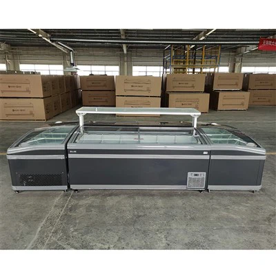 Kaupallinen yhdistetty arkkupakastin